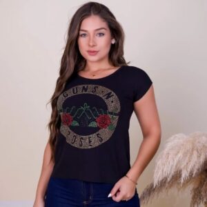 Camiseta feminina Rockclub Wear